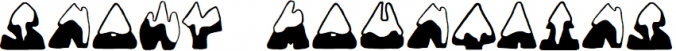 SNOWY MOUNTAINS Font Preview