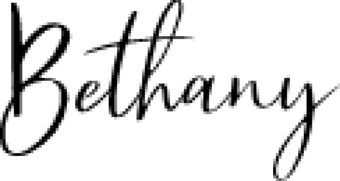 Bethany Font Preview