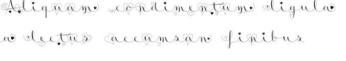 Badinerie Love Font Preview