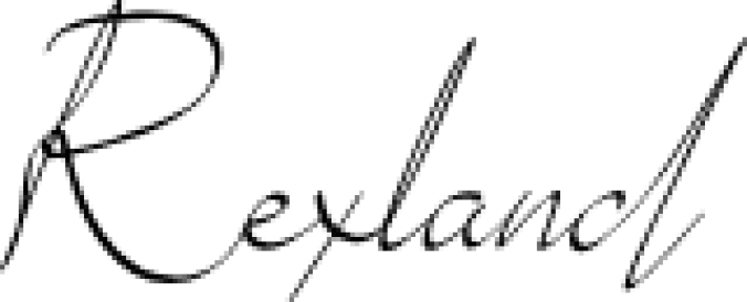 Rexland Font Preview