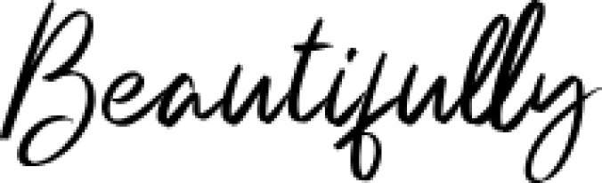 Beautifully Font Preview