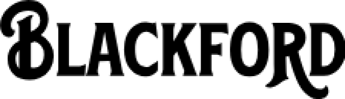 Blackford Font Preview