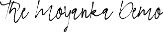 The Moyanka Font Preview