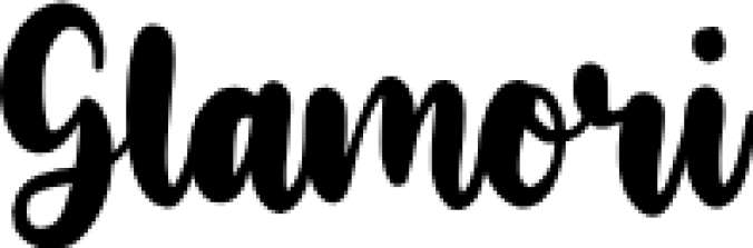 Glamori Font Preview
