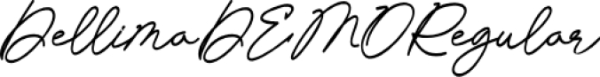 Dellima Font Preview