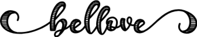Bellove Font Preview
