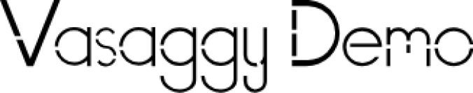 Vasaggy Font Preview