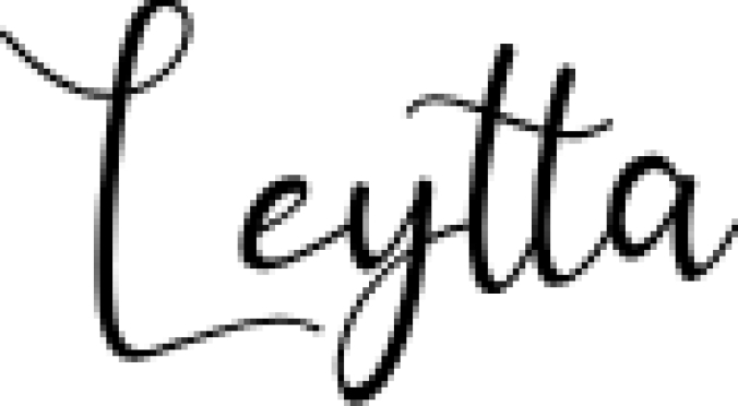 Leytta Font Preview