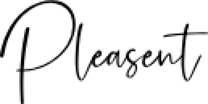 Please Font Preview