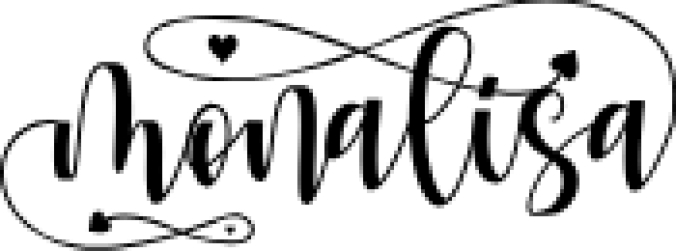 Monalisa Font Preview
