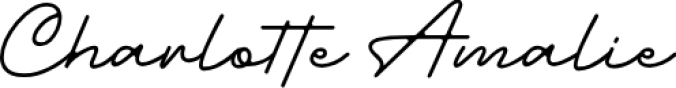 Charlotte Amalie Font Preview