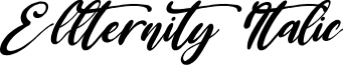 Ellternity Font Preview
