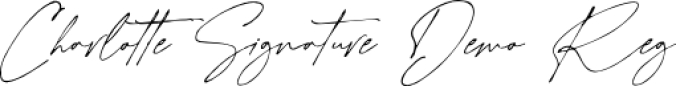 Charlotte Signature Font Preview
