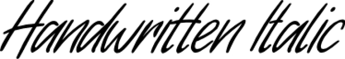 Handwritte Font Preview