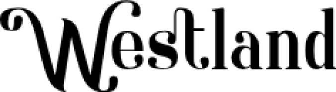 Westland Font Preview