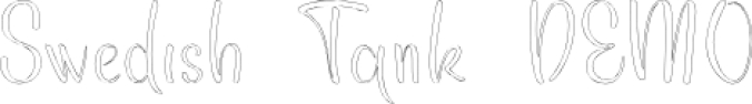 Swedish Tank Font Preview