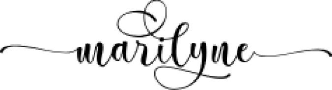 Marilyne Font Preview