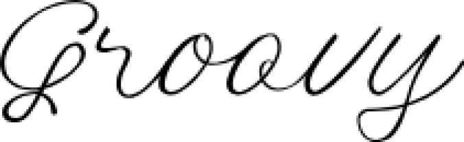 Groovy Font Preview
