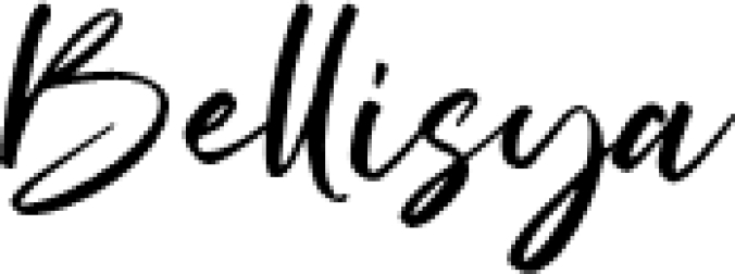 Bellisya Font Preview