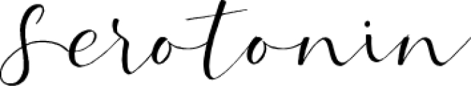 Serotoni Font Preview