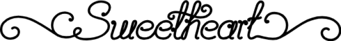 Sweethea Font Preview