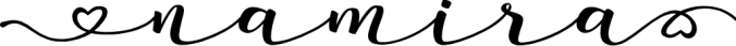 Namira Font Preview