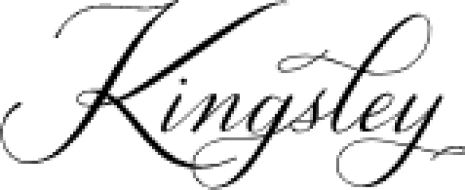 Kingsley Font Preview