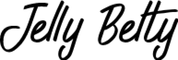 Jelly Belty Font Preview