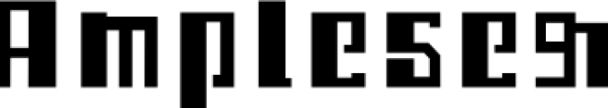 Ampleser Font Preview
