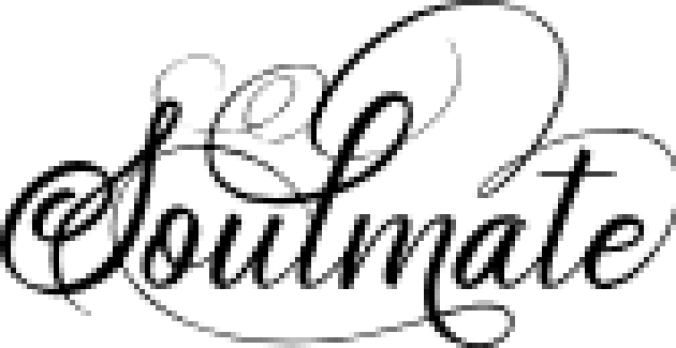 Soulmate Font Preview