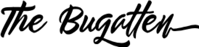 The Bugatte Font Preview
