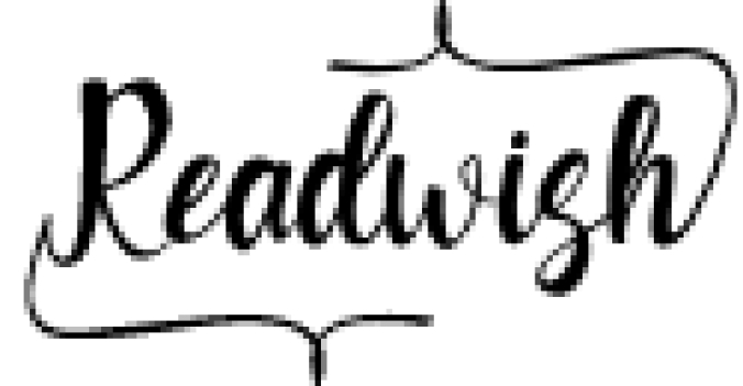 Readwish Font Preview