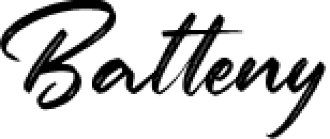 Batteny Font Preview