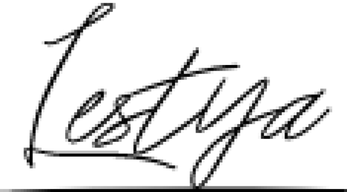 Lestya Font Preview