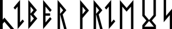 Primus Font Preview