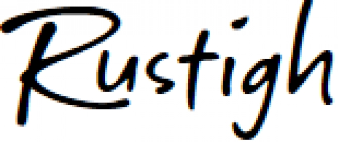Rustigh Font Preview