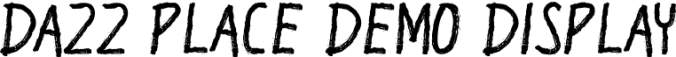 Dazz Place Display Font Preview