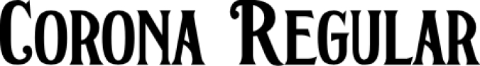 Corona Font Preview