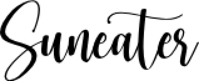 Suneater Font Preview