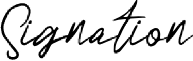 Signati Font Preview