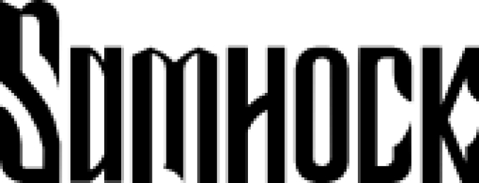 Samhock Font Preview