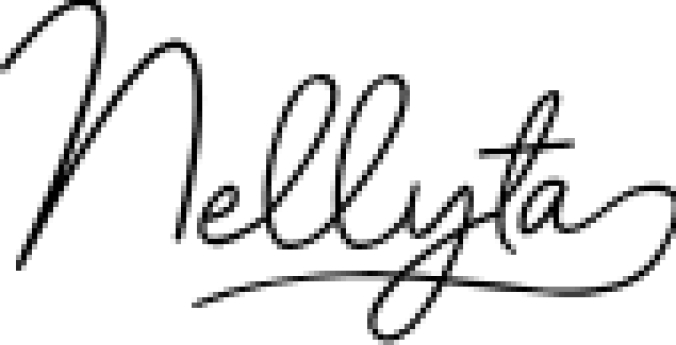 Nellyta Font Preview