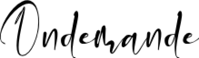 Ondemande _ Font Preview