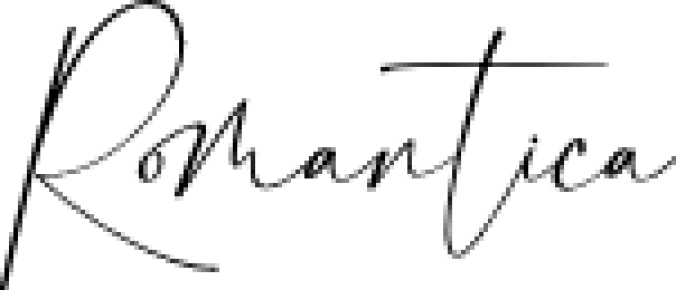 Romantica Font Preview