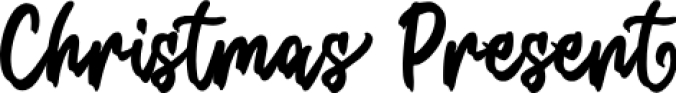 Christmas Prese Font Preview