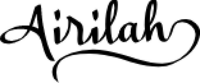 A Airilah Font Preview