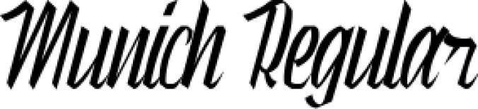 Munich Font Preview