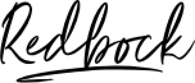Redbock Font Preview