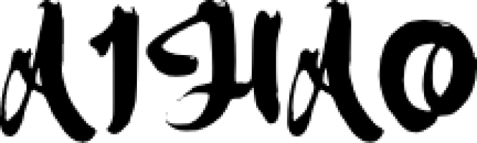 A Aiha Font Preview
