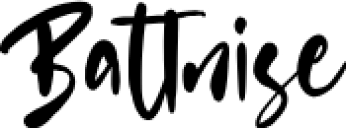 Battnise Font Preview